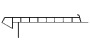 P133 BLANC Profile de corniche 13cm 6m Deceuninck
