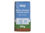 KNAUF Mortier réfractaire - 25Kg REF : 00024585