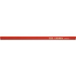Crayon de menuisier 24 cm Rouge S5147002 à la pièce    Profi Lyra 333/24